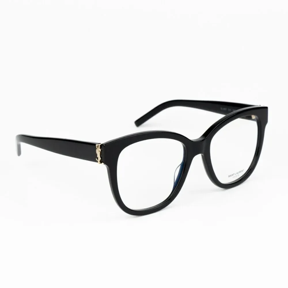 NEW Saint Laurent SLM97 001 Black Square Women Eyeglasses